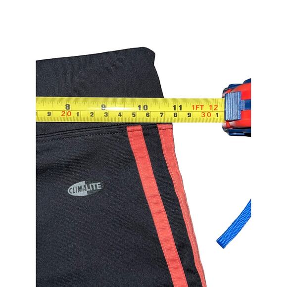 Adidas Workout Capris Black Climalite Stretch Yoga Pants - Picture 10 of 12
